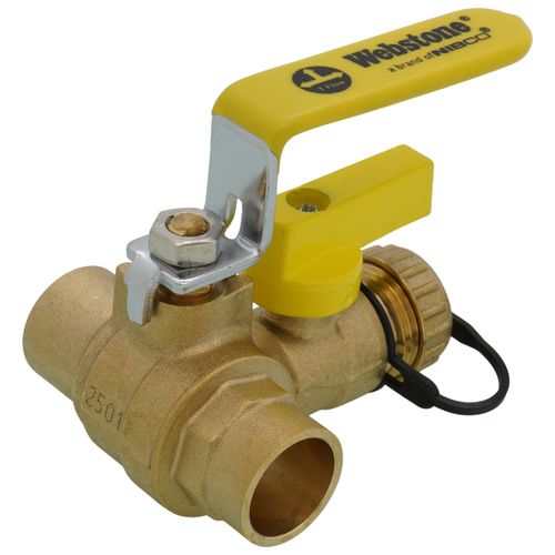 Main product image of 3/4" Sweat PRO-PAL Full Port Ball Valve w/ Drain