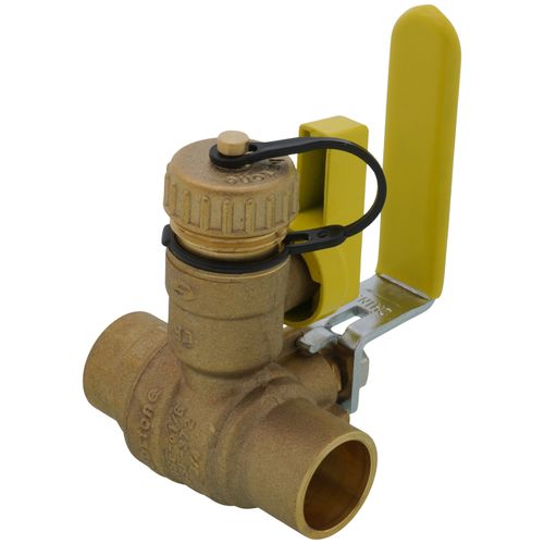 Main product image of 3/4" Sweat PRO-PAL Full Port Ball Valve w/ Drain (Lead Free)