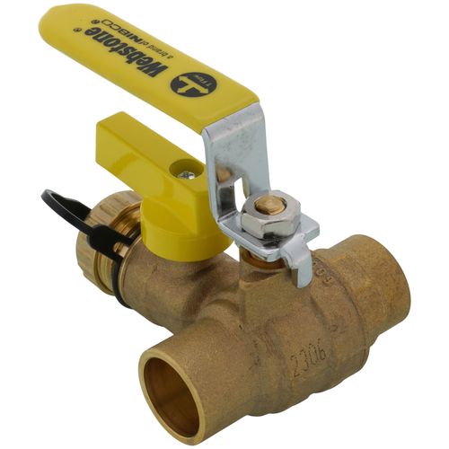 Main product image of 3/4" Sweat PRO-PAL Full Port Ball Valve w/ Drain (Lead Free)