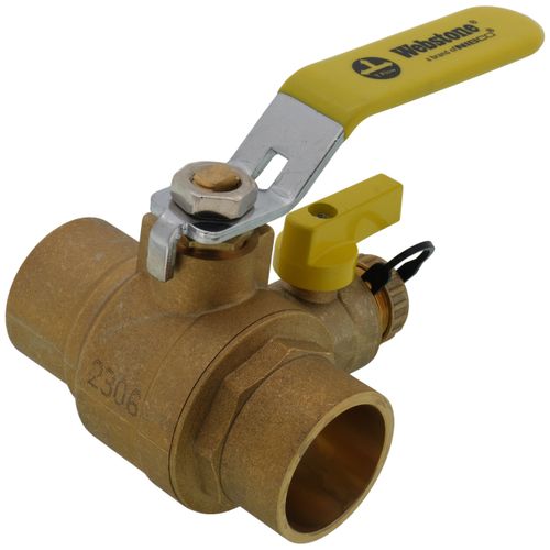 Main product image of 1-1/2" Sweat PRO-PAL Full Port Ball Valve w/ Drain