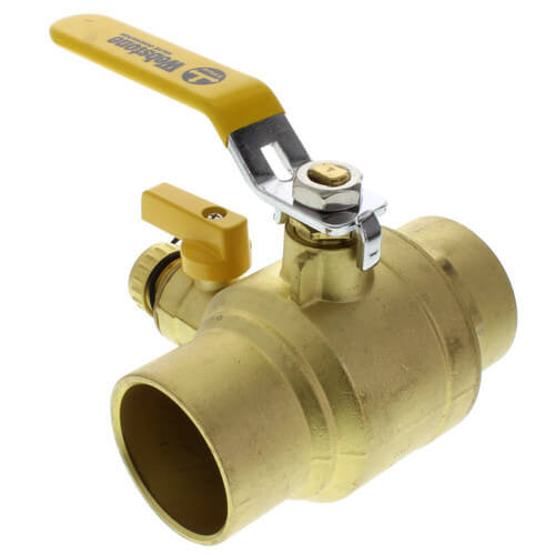 Main product image of 2" Sweat Pro-Pal Full Port Ball Valve w/ Hose Drain