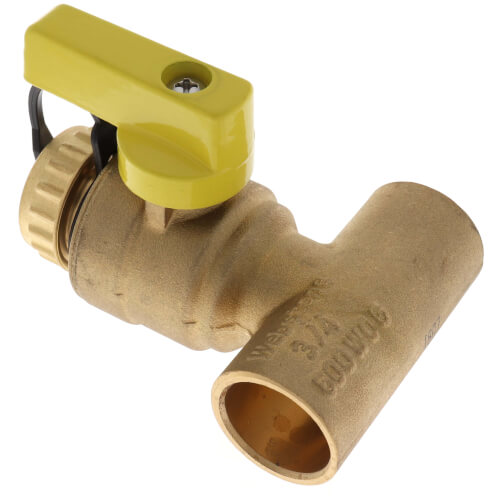 Main product image of 3/4" C x C T-Drain Valve (Lead Free)