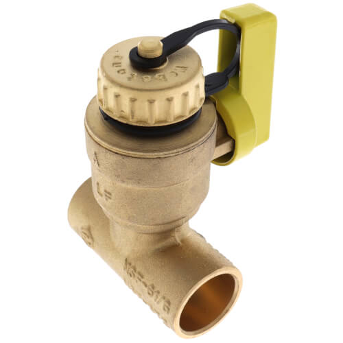 Main product image of 3/4" C x C T-Drain Valve (Lead Free)