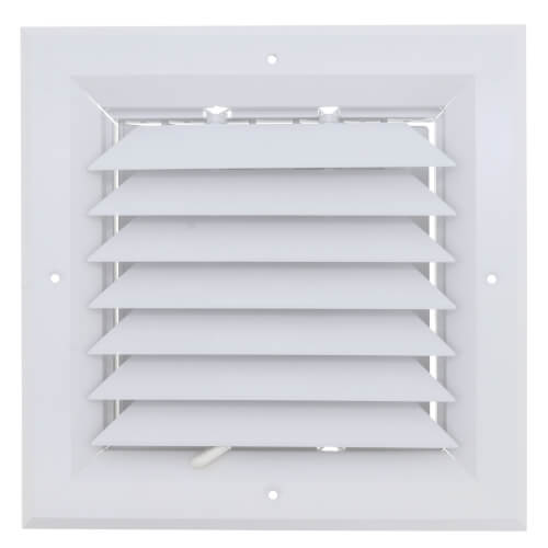 Main product image of 8" x 8" (Wall Opening Size) White Ceiling Diffuser (A501MS Series)