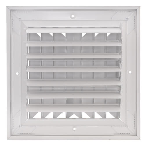 Main product image of 8" x 8" (Wall Opening Size) White Ceiling Diffuser (A502MS Series)