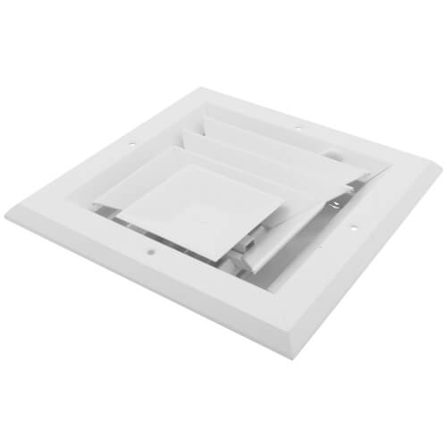 Main product image of 6" x 6" (Wall Opening Size) White Ceiling Diffuser (A503MS Series)
