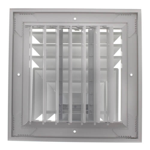 Main product image of 8" x 8" (Wall Opening Size) White Ceiling Diffuser (A503MS Series)