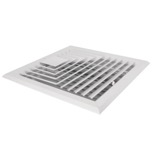 Main product image of 12" x 12" (Wall Opening Size) White Ceiling Diffuser (A503MS Series)