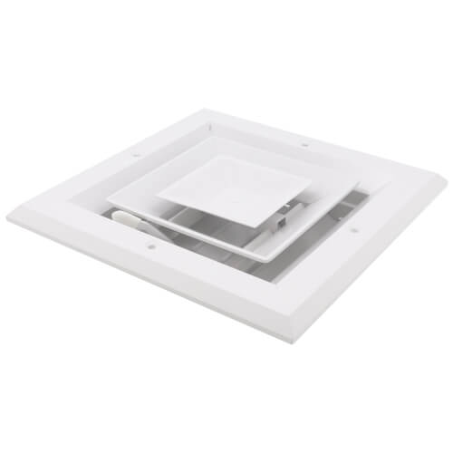 Main product image of 6" x 6" (Wall Opening Size) White Ceiling Diffuser (A504MS Series)