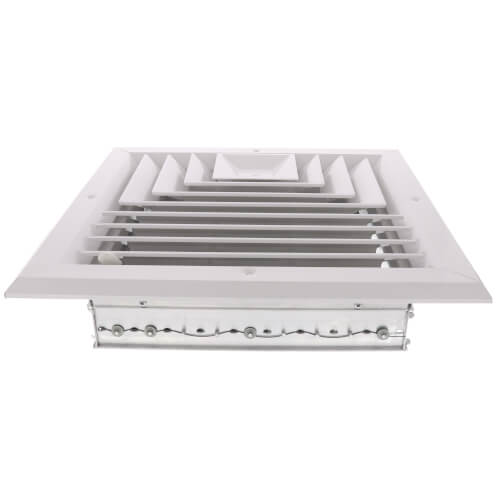 Main product image of 10" x 10" (Wall Opening Size) White Ceiling Diffuser (A503OB Series)