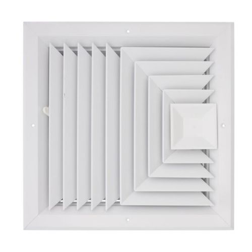 Main product image of 12" x 12" (Wall Opening Size) White Ceiling Diffuser (A503OB Series)