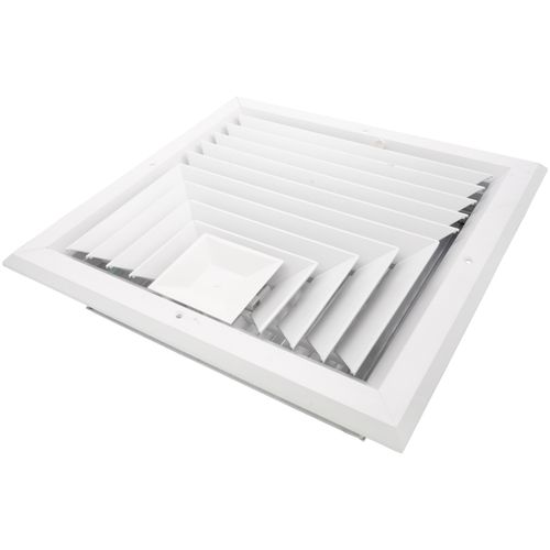 Main product image of 12" x 12" (Wall Opening Size) White Ceiling Diffuser (A503OB Series)