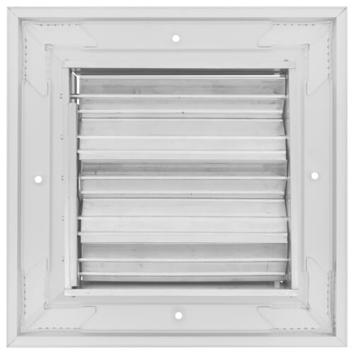 Main product image of 6" x 6" (Wall Opening Size) White Ceiling Diffuser (A504OB Series)