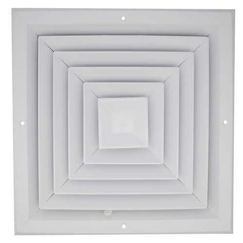 50743 - Hart & Cooley 50743 - 12" x 12" (Wall Opening Size) White ...