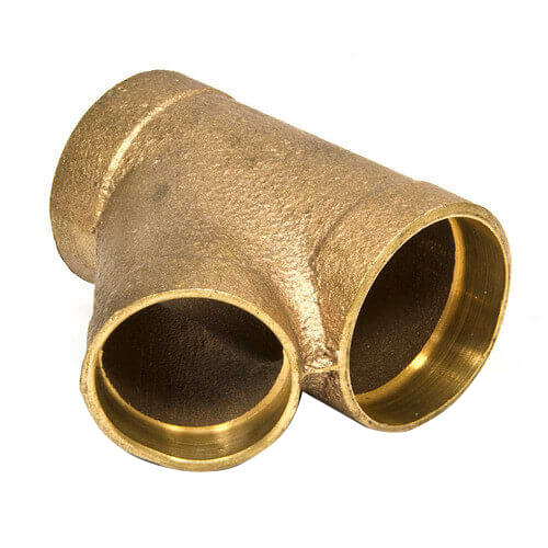 Main product image of 4" Cast Copper DWV Wye