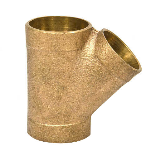 Main product image of 4" Cast Copper DWV Wye