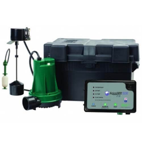Main product image of Model 508 Aquanot Active 12V/DC Backup Sump Pump System w/ Z Control Technology