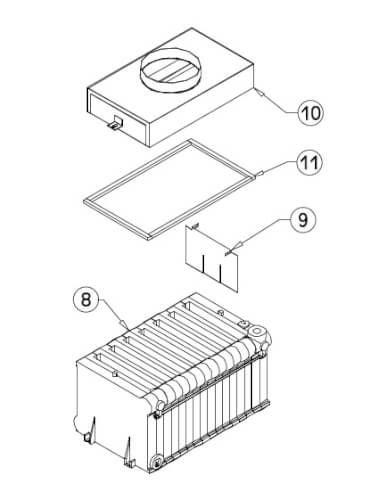 Main product image of 1/2" x 3/4" Base Blanket Seal (1" Length), 50867