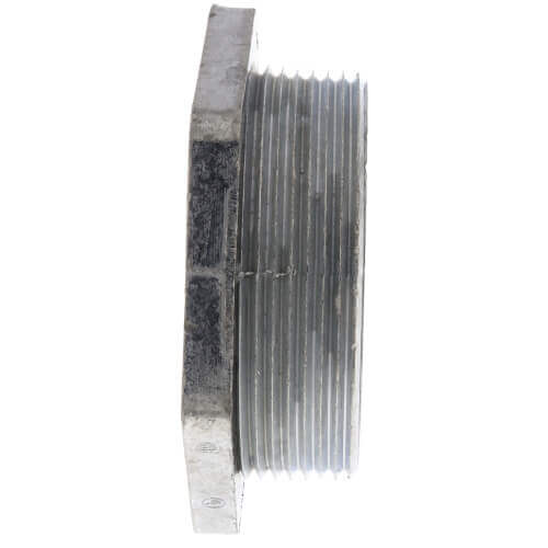 Main product image of 4" Rigid Zinc Conduit Chase Nipple