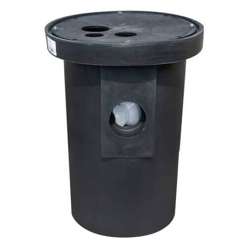 Main product image of Simplex Package w/ Roll Top Polyethylene Basin w/ Snap-In Vinyl Hub/1-Piece Structural Foam Cover w/ Slip-Fit Flanges (Assembled)