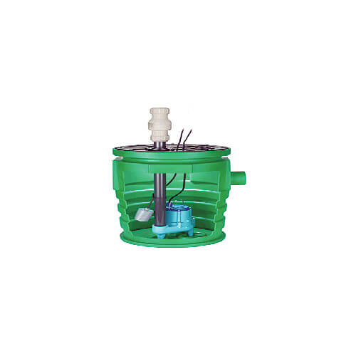 Main product image of 9S-SMPX-LG Pit Plus Sewage Basin/Unassembled 9S 4/10 HP Sewage pump