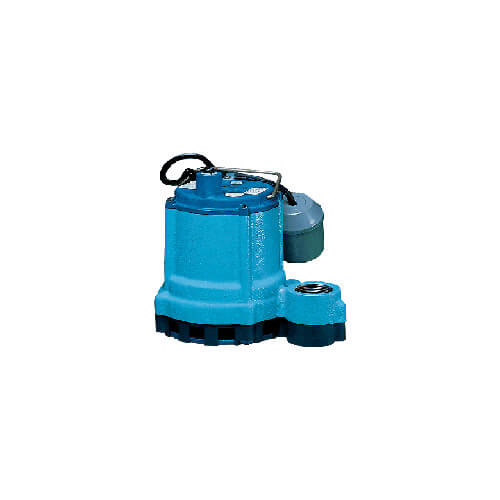 Main product image of 9E-CIA-RFS 1/3 HP, 57 GPM Automatic Submersible Sump Effluent Pump w/ Remote Float Switch, 15ft power cord