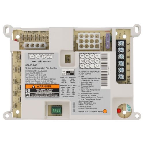 White Rodgers 50A55-843 Emerson Furnace Control - Thumbnail 5