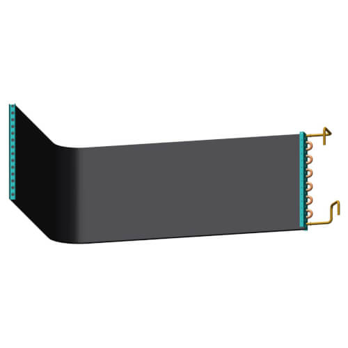 Main product image of Cond Coil Al Fin Front&Gas, 50ES400230