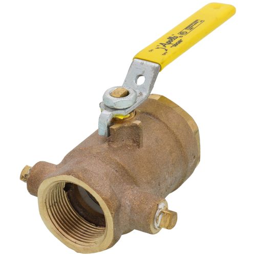 Main product image of 1-1/4" Gas Shut-Off Ball Valve, 1/4" Tap (Dual Tapped)