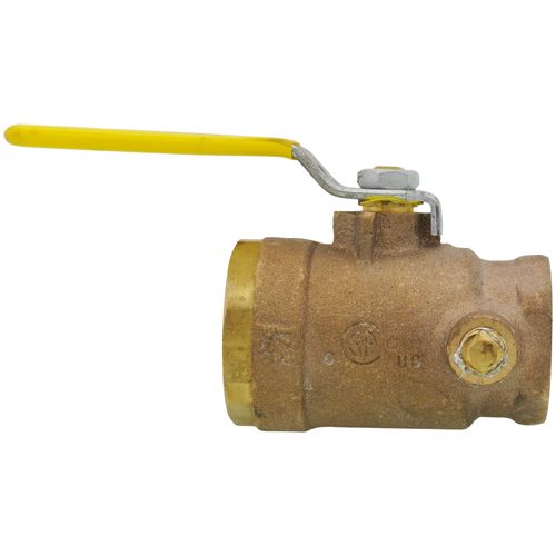 Main product image of 1-1/4" Gas Shut-Off Ball Valve, 1/4" Tap (Dual Tapped)