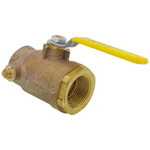 Main product image of 1-1/4" Gas Shut-Off Ball Valve, 1/4" Tap (Dual Tapped)
