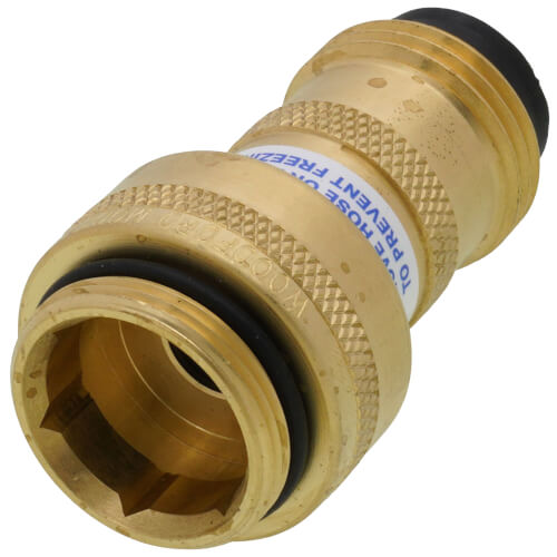 Main product image of Model-50HA, 3/4" Male Hose Thread NIDEL Vacuum Breaker w/ High Flow Double Check (Brass)