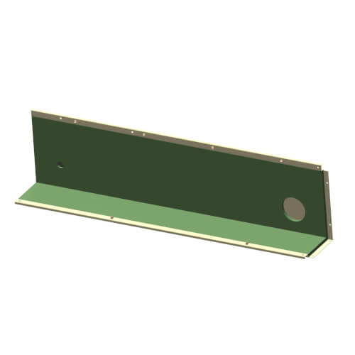 Main product image of Insulation Assembly Corner Post, 50HE400910