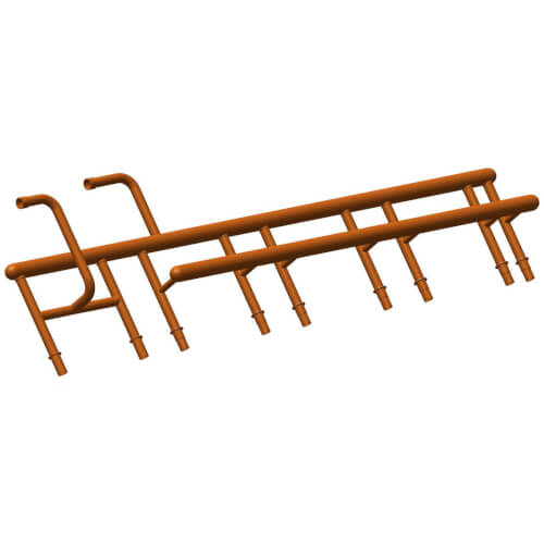 Header Assembly (Liquid) (Bottom), 50TM400421