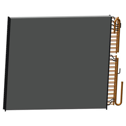 Coil Evap Al/Cu E-Coat, 50TM401007C