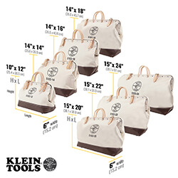 Main product image of 12" Canvas Tool Bag