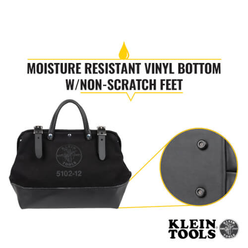 Main product image of 12" Black Canvas Tool Bag