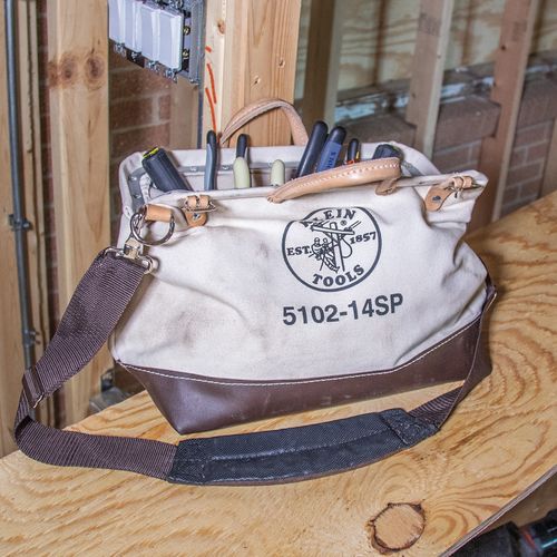 Main product image of 14" Canvas Deluxe Tool Bag, 10 Pockets