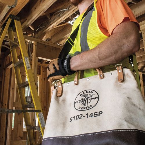 Main product image of 14" Canvas Deluxe Tool Bag, 10 Pockets