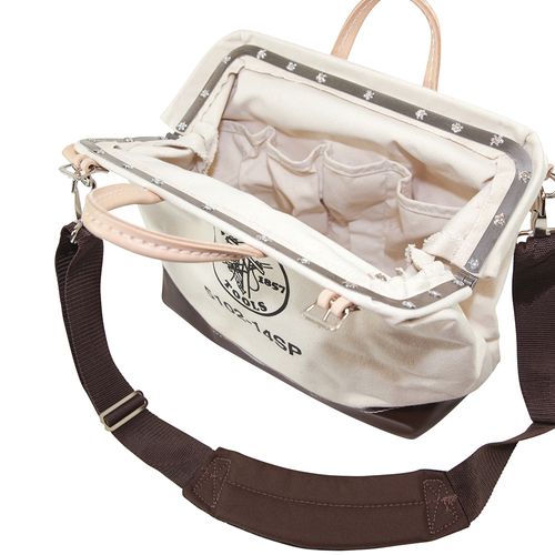 Main product image of 14" Canvas Deluxe Tool Bag, 10 Pockets