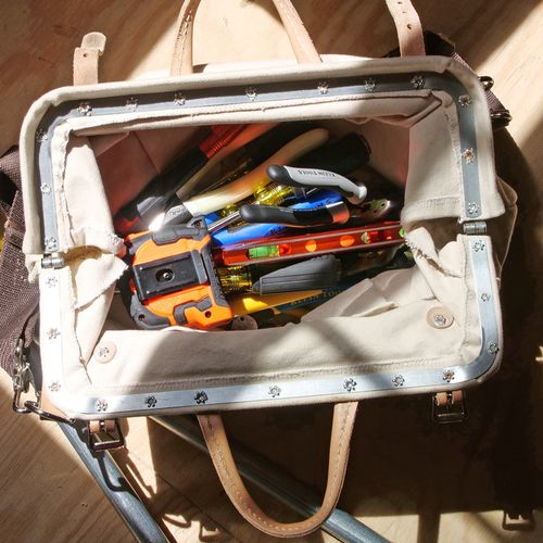 Main product image of 16" Canvas Deluxe Tool Bag, 13 Pockets