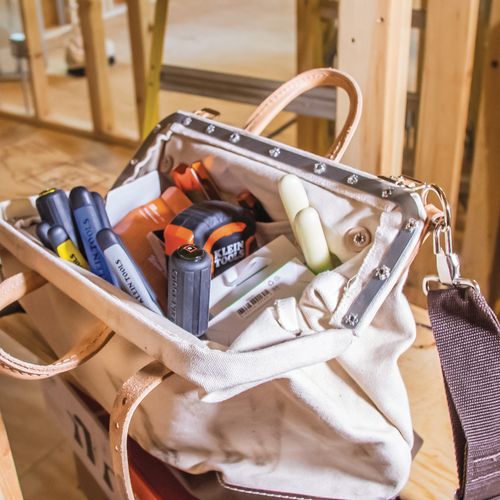 Main product image of 18" Canvas Deluxe Tool Bag, 13 Pockets