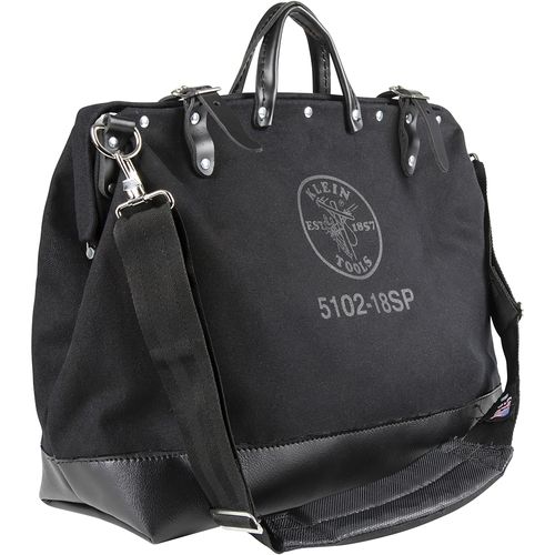 Main product image of 18" Black Canvas Deluxe Tool Bag, 13 Pockets