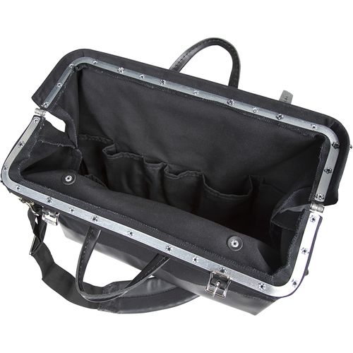 Main product image of 18" Black Canvas Deluxe Tool Bag, 13 Pockets