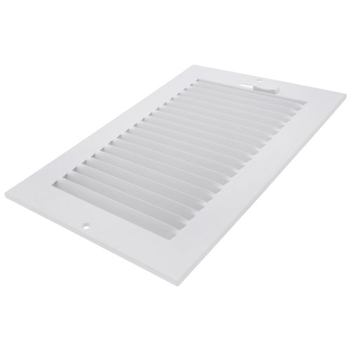 Main product image of 10" x 6-1/2" Fin Steel Register 1-way (White)