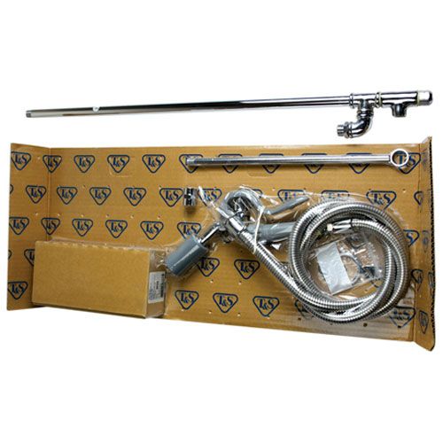 Main product image of Pre-rinse Retro-fit Kit, Balancer, Angled Low-flow Valve, Wall Bracket, Less Base, B-0126-R