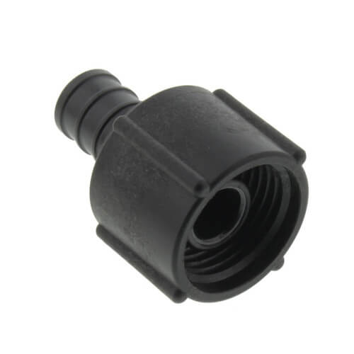 Main product image of 1/2" x 3/8" PureFlow PolyAlloy Crimp Port Adapter
