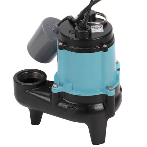Main product image of 10SN-CIA-RF 120 GPM - Submersible Sewage Ejector Pump w/ 20 ft. power cord