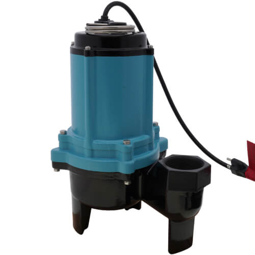 Main product image of 10SC-CIM 1/2 HP, 120 GPM - Submersible Manual Sewage Pump, 20 ft power cord