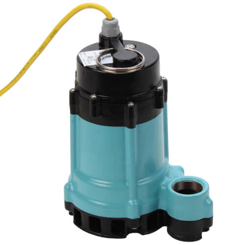 Main product image of HT-10E-CIM 1/2 HP, 80 GPM - Manual Submersible Sump Effluent Pump, 15ft power cord